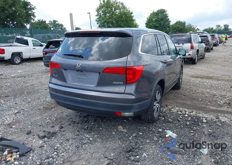 2017 Honda Pilot Exln из США, поврежденный, VIN 5FNYF6H79HB028575